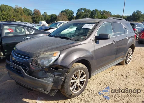 2016 Chevrolet Equinox Lt из США, поврежденный, VIN 2GNALCEK5G6289263